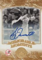 2004 Upper Deck Legends Timeless Teams Autographs #154 Bucky Dent Gold Baseball Card