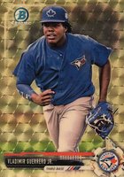 2017 Bowman Chrome Mini #BCP32 Vladimir Guerrero Jr. Bowman Prospects-Superfractor 1/1 Baseball Card