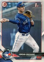 2018 Bowman Draft #BD56 Jordan Groshans Baseball Card