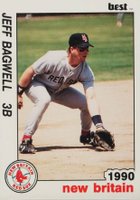 1990 Best New Britain Red Sox #7 Jeff Bagwell Baseball Card