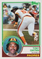 1983 Topps #482 Tony Gwynn Baseball Card