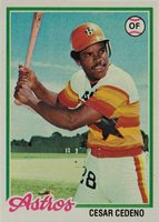 1978 Topps #650 Cesar Cedeno Baseball Card