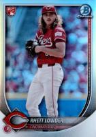 2025 Bowman #6 Rhett Lowder Red Rookie Redemption Baseball Card