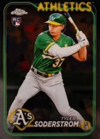 2024 Topps Chrome #298 Tyler Soderstrom Baseball Card