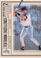 1999 Upper Deck Textbook Excellence #T17 Derek Jeter Baseball Card