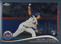 2014 Topps Chrome Update #MB-54 Jacob DeGrom Baseball Card