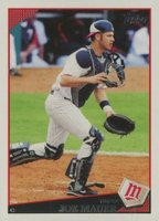 2009 Topps #340 Joe Mauer Baseball Card