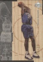 1998 Upper Deck Hardcourt Jordan Holding Court #J16 Kevin Garnett/Michael Jordan Silver Basketball Card