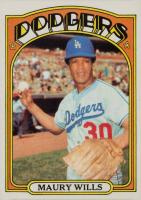 1972 Topps #437 Maury Wills Baseball Card