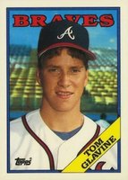 1988 Topps Tiffany #779 Tom Glavine Baseball Card