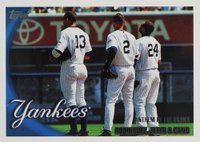 2010 Topps #269 Alex Rodriguez/Derek Jeter/Robinson Cano Baseball Card