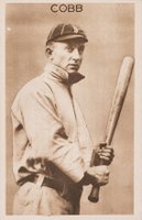 1910 Sepia Postcards # Ty Cobb Baseball Card