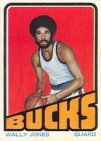 1972 Topps #78 Wally Jones Basketball Card