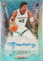 2023 Panini Prizm Deca Signatures #DSGGJ GG Jackson II Mojo Prizm Basketball Card