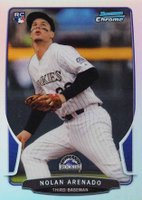 2013 Bowman Chrome #24 Nolan Arenado Refractor Baseball Card