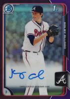 2015 Bowman Chrome Draft Pick Autograph #BCAKA Kolby Allard Purple Refractor Baseball Card