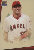 2018 Topps Throwback Thursday #81 Mike Trout Baseball Card