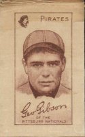 1910 White Silks # George Gibson Baseball Card