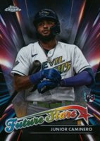 2024 Topps Chrome Logofractor Edition Future Stars #FSLE5 Junior Caminero Baseball Card