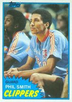 1981 Topps #93 Phil Smith West Basketball Card