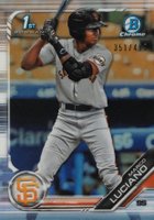 2019 Bowman Prospects Chrome #82 Marco Luciano Refractor Baseball Card