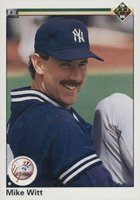 1990 Upper Deck #702 Mike Vitt Black-Box Variations Baseball Card