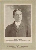 1902 Sporting Life Cabinets #103 Fred Clarke Pittsburg, 1902-Street clothes Baseball Card