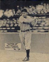 1934 Batter Up #188 Ben Chapman Baseball Card