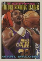 1993 Topps #389 Karl Malone Basketball Card