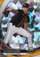2020 Bowman's Best Top Prospects #TP24 MacKenzie Gore Atomic Refractor Baseball Card