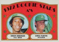 1972 Topps #268 A's Rookies Baseball Card