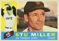 1960 Topps #378 Stu Miller Baseball Card