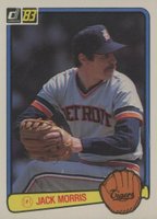 1983 Donruss #107 Jack Morris Baseball Card