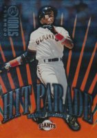 1998 Studio Hit Parade #16 Barry Bonds Baseball Card