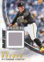 2025 Topps Major League Material #MLMPS Paul Skenes Baseball Card