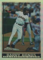 1998 Topps Chrome #317 Barry Bonds Refractor Baseball Card