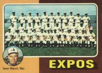 1975 Topps #101 Expos Team Baseball Card
