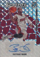 2019 Panini Mosaic Scripts #SCDWD Dwyane Wade Basketball Card