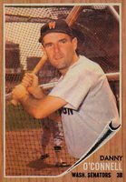 1962 Topps #411 Danny O'Connell Baseball Card