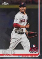 2019 Topps Chrome Update  #83 Mookie Betts Baseball Card