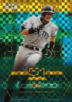 2003 Finest  #50 Ichiro Suzuki Gold X-Fractor Baseball Card