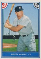 1987 TCMA Baseball's Greatest Teams #2 Mickey Mantle 1961 New York Yankees Baseball Card