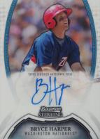 2011 Bowman Sterling Prospects Autographs #BSPBH Bryce Harper Refractor Baseball Card