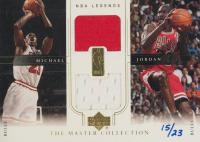 2000 Upper Deck Legends Master Collection Mystery Packs #MJ Michael Jordan Jersey Basketball Card