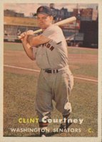 1957 Topps #51 Clint Courtney Baseball Card