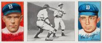 1912 Hassan Triple Folders # A Great Batsman Bergen/Rucker Baseball Card