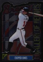 1999 Topps Gallery of Heroes #GH9 Chipper Jones Baseball Card
