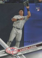 2017 Topps #287 Aaron Judge Catching-All-Star Game 2017 Baseball Card