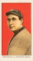 1909 American Caramel # Ed Summers Baseball Card