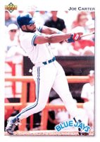 1992 Upper Deck #224 Joe Carter Gold Hologram Baseball Card